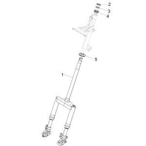 Voorvork - Balhoofdstel Piaggio NRG Power 50 2-takt LC Euro 4