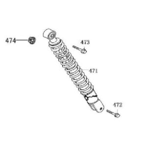 Schokbreker Edwards Tomorrow Legend rood