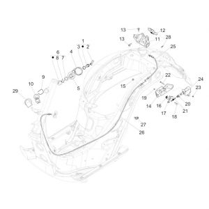 Cotactslot Vespa GTS 125 IE