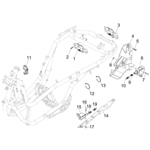 Cotactslot Piaggio MP3 300 LT Sport 2009-2014