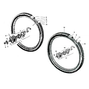 Voorwiel Solex