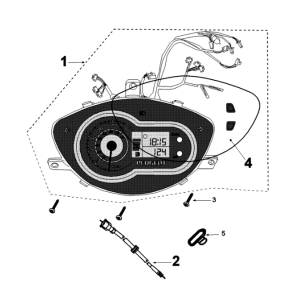 Speedometer Peugeot Tweet 125 EFI YO N SBC E4 2018-2020