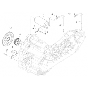 Startmotor - Starttandwiel Piaggio Beverly 500 Euro 3 2007-2012