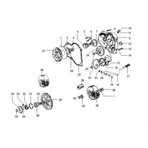 Startkoppeling Puch Maxi