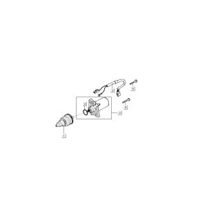 Startmotor - Bendix Kymco Dink 50 2-takt LC zilver