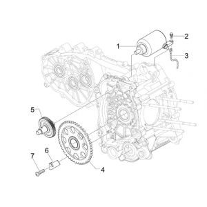 Startmotor - Bendix Vespa GTS 125 IE