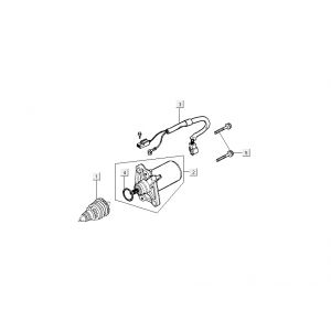 Startmotor - Bendix Kymco People 50 2-takt blauw