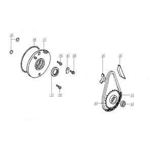 Startoverbrenging Kymco K-Pipe 125
