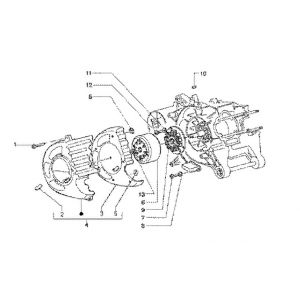 Ontsteking - Stator - Vliegwiel Gilera Runner FXR 180 2-takt