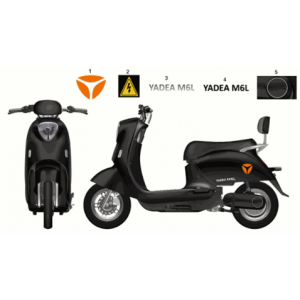 Stickers Yadea M6L