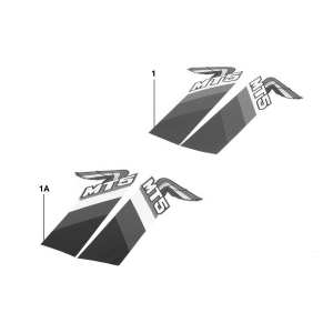 Emblemen - Stickers - Logo Honda MT50