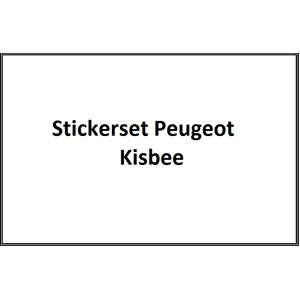 Emblemen - Stickers - Logo Peugeot Kisbee Celest Blue (Euro 4 2018 →)