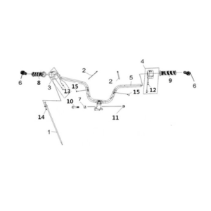 STRG. handle Sym Joymax Z 125 E4