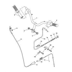 Stuur Yamaha Bw's 2-takt