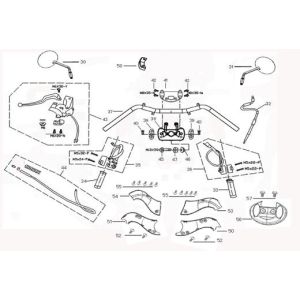 Stuur - Onderdelen stuur Edwards Tomorrow Legend rood