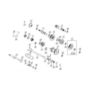 Vertanding - Overbrenging Kymco MXU 300R