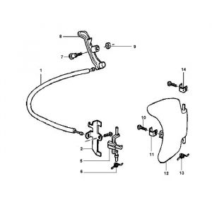 Benzinetankklep Gilera Runner 50 2-takt LC 1998-2005