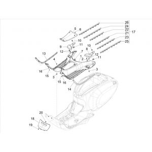 Treeplank Vespa Primavera 50 4-takt IGET 3V Euro 5