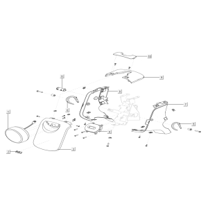 Voorkap Niu U Series wit