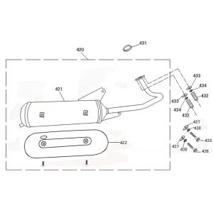 Uitlaat Edwards Tomorrow Riva II titanium