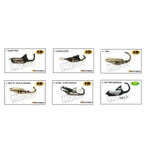 Uitlaat Yamaha Bw's 2-takt