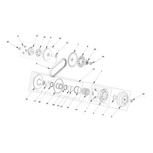 Variateur - V-snaar - Koppeling Bye-Bike