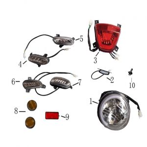 Koplamp - Achterlicht - Knipperlichten BTC Cruise