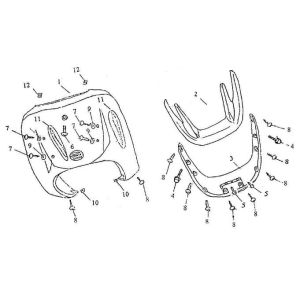 Voorkap BTC Grande Retro 125