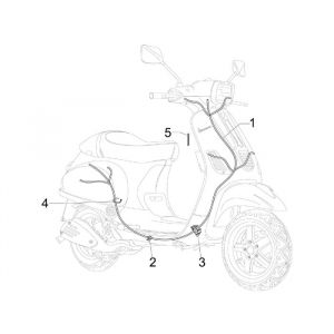 Kabelboom Vespa S 50 2-takt AC
