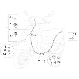 Kabelboom Piaggio New Fly 4-takt 2V-partsproduct-kabelboom-piaggio-new-fly-4-takt-2V