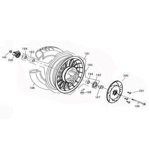 Voorwiel Edwards Tomorrow Legend rood