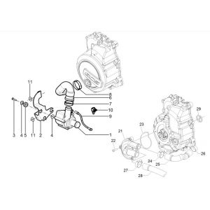 Waterpomp GTS 125 IE