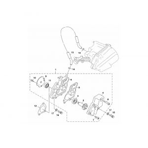 Waterpomp Yamaha Aerox 4-takt 2014