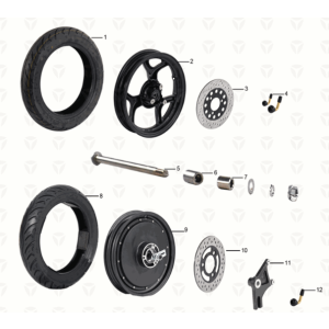 Wheel ASSY Yadea C1S