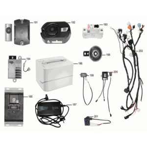 Wire harness assy / battery / charger Yadea G5