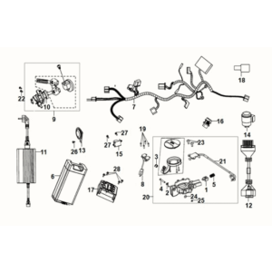 Wire harness Sym E-XPRO 45KM/U 2020-2021