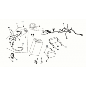 Wire harness Sym E-MIO
