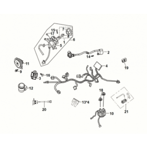 Wire harness Sym Orbit III 50 E5