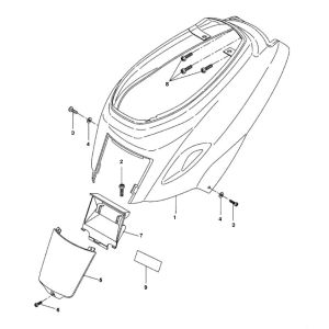 Motorschermen Yamaha Bw's 2-takt