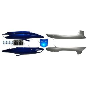 Motorschermen China Touring blauw
