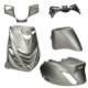 Kappenset Piaggio Zip 2000 SP mat grijs titanium
