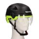 Helm Speed pedelec Vito E-light met vizier mat zwart / fluor