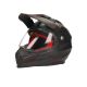 Crosshelm Vito Molino mat zwart/rood