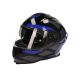 Helm integraal Vito Presto glans blauw/zwart/grijs
