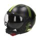 Jethelm Vito Moda mat zwart / groen