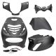 Kappenset SP look Piaggio Zip 2000→50cc 2/4-takt mat antrciet + led verlichting DMP 6-delig