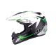 Kinder crosshelm MT Steel zwart/groen