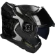 Flip-backhelm LS2 Advant X Forged Carbon FF901 zwart 