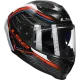 Integraalhelm LS2 Dragon Carbon Subic FF807 wit / blauw / rood