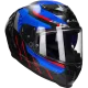 Integraalhelm LS2 Dragon Carbon Trax FF807 blauw / rood